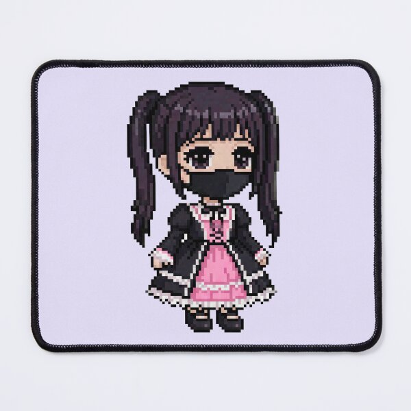 Item preview, Pixel Art Lolita - Goth Girl designed and sold by WAMTEES.