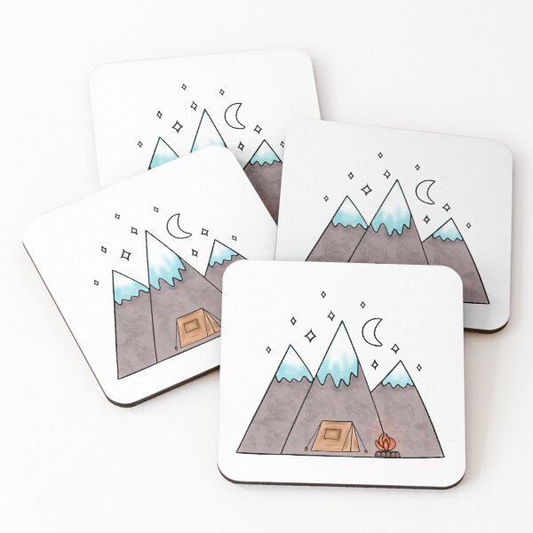 Item preview, Outdoors Camping Life Under The Stars designed and sold by Sartoris Art.
