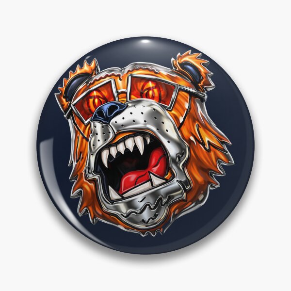 Item preview, Swaggy Chrome Bear  designed and sold by LockedUp.