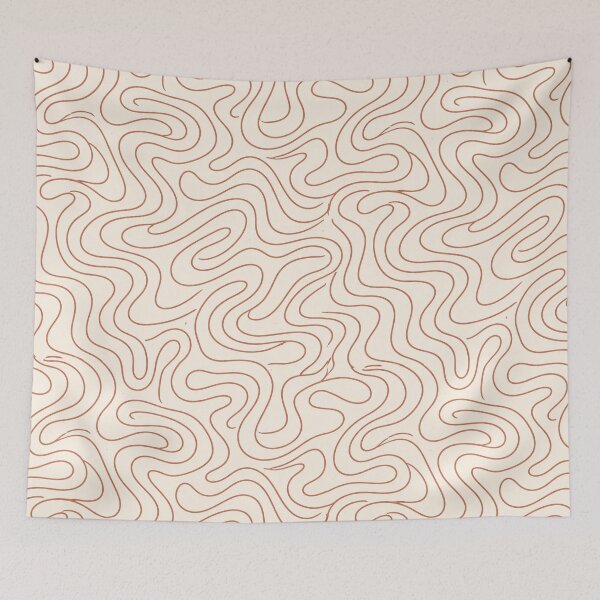 Item preview, Soft Terracotta Maze designed and sold by Forged in the Warp.