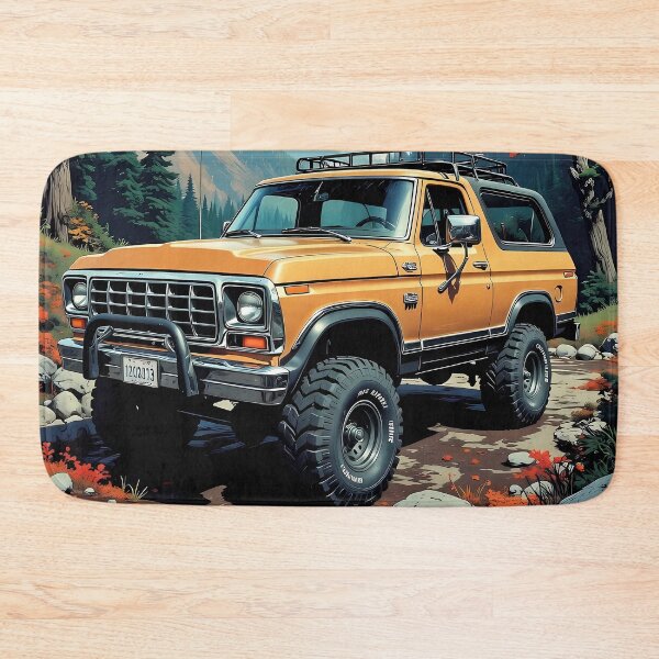 Item preview, Vintage Montana Big Sky Country Offroad Truck Poster designed and sold by BorgSpareParts.