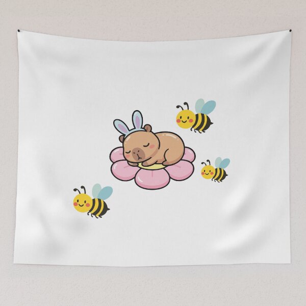 Item preview, Sleeping capybara  designed and sold by JosueShop101.