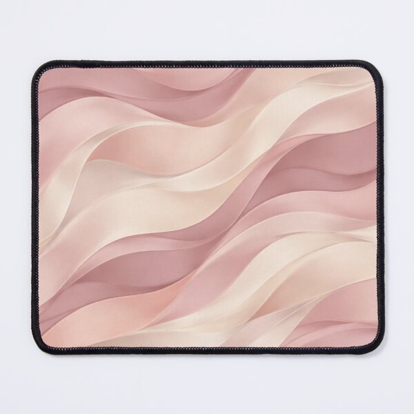 Item preview, Soft Blush Ribbon Wave designed and sold by Forged in the Warp.