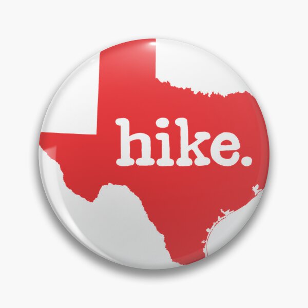 Item preview, Texas State Map Silhouette with "Hike" Typography designed and sold by Creatby7030.