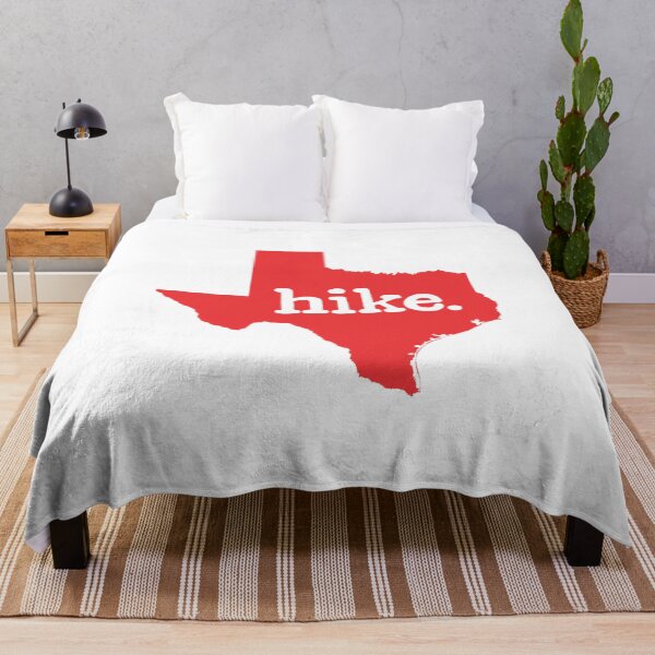 Item preview, Texas State Map Silhouette with "Hike" Typography designed and sold by Creatby7030.