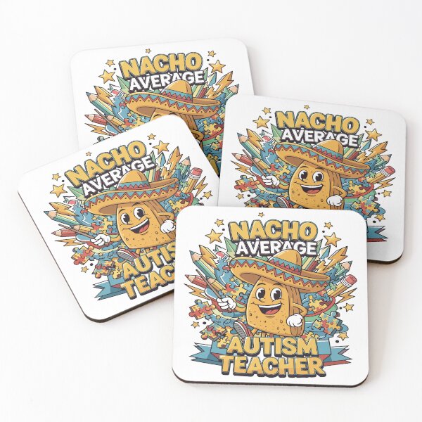Item preview, Nacho Average Autism Teacher designed and sold by Uglyandcute.
