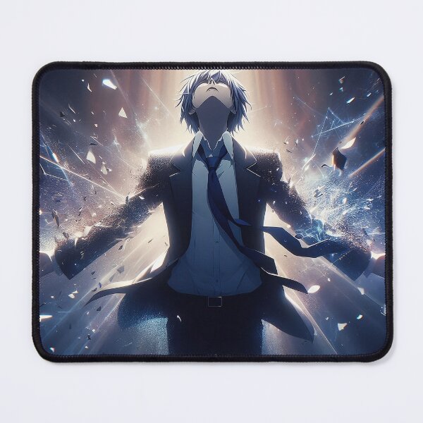 Item preview, Ascending Soul: Ethereal Anime Boy Transcending into Shards of Brilliant Light designed and sold by MouradStudio.