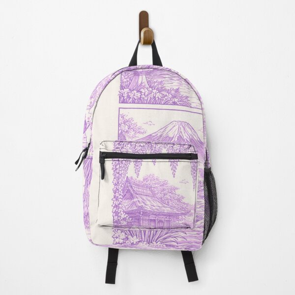 Item preview, Intricated off white and purple design inspired by japanese culture designed and sold by InBetweenStudio.