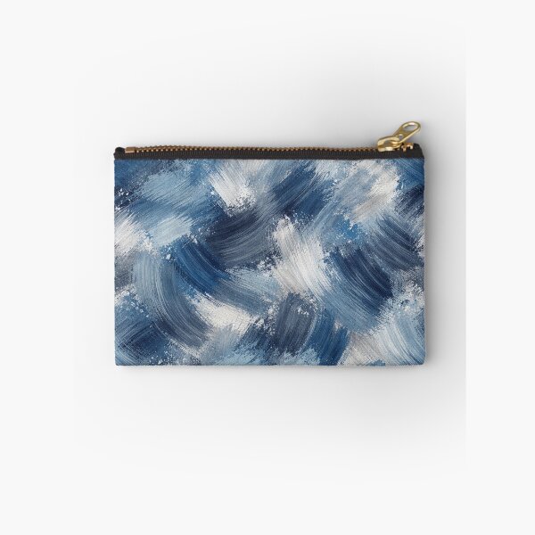 Item preview, Blue Abstract Brush Stroke designed and sold by Forged in the Warp.