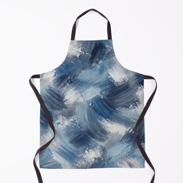 Item preview, Blue Abstract Brush Stroke designed and sold by Forged in the Warp.