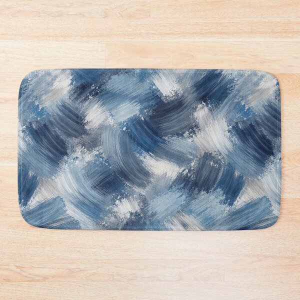 Item preview, Blue Abstract Brush Stroke designed and sold by Forged in the Warp.