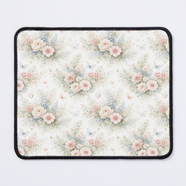 Item preview, Quiet Garden Floral Watercolor designed and sold by Forged in the Warp.