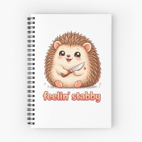 Item preview, Feelin' Stabby Hedgehog designed and sold by 2 Left Hands.