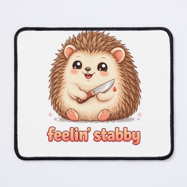 Item preview, Feelin' Stabby Hedgehog designed and sold by 2 Left Hands.