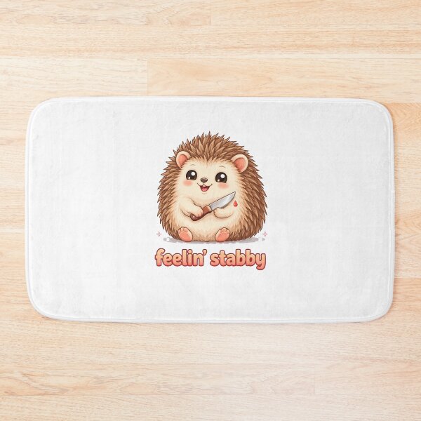Item preview, Feelin' Stabby Hedgehog designed and sold by 2 Left Hands.