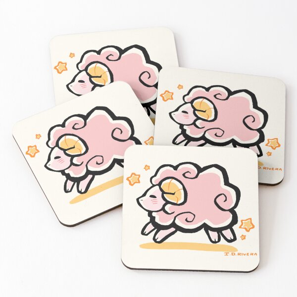 Item preview, Dreaming Pink Sheep with Stars designed and sold by AzurineIDRIVERA.