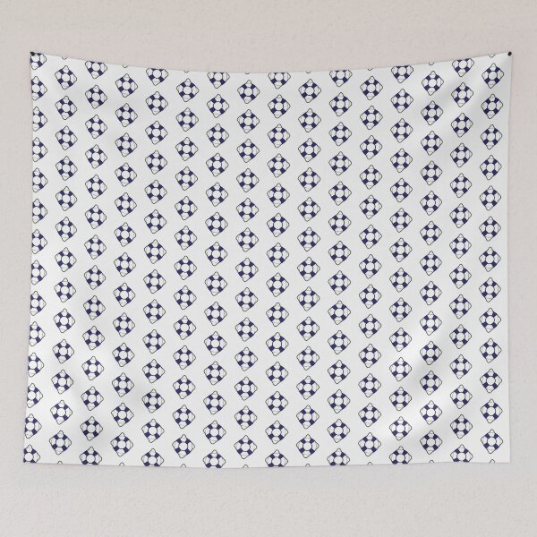 Item preview, Navy Blue Life Preserver Nautical designed and sold by Sketchbrooke.