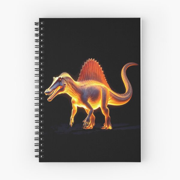 Item preview, Glowing Spinosaurus Dinosaur Mystical Night Art designed and sold by Syrupulse.