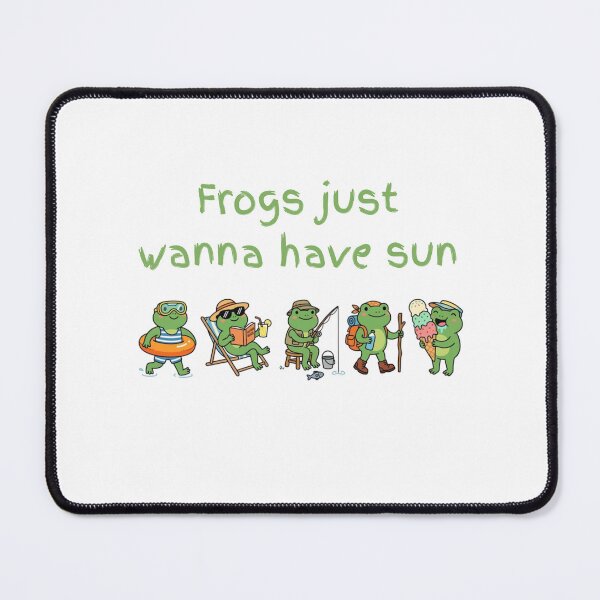 Item preview, Frogs just wanna have sun designed and sold by Tangerine03.