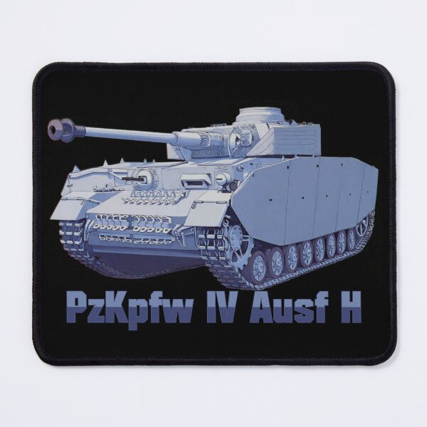 Item preview, Panzer IV Ausf H German WW2 Tank Illustration designed and sold by MilitaryMart.
