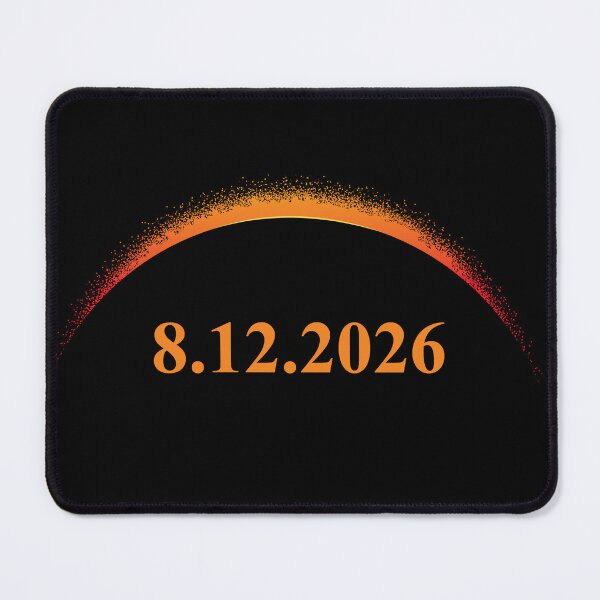 Item preview, total solar eclipse August 12 2026 orange sun designed and sold by Gossip Rag.