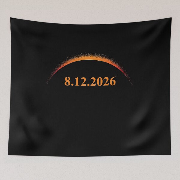 Item preview, total solar eclipse August 12 2026 orange sun designed and sold by Gossip Rag.