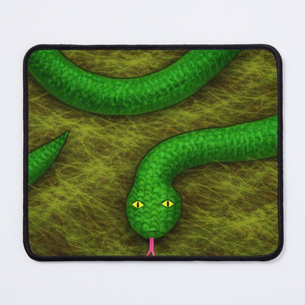 Item preview, Green Snake Under the Rocks designed and sold by AddieLynnS.
