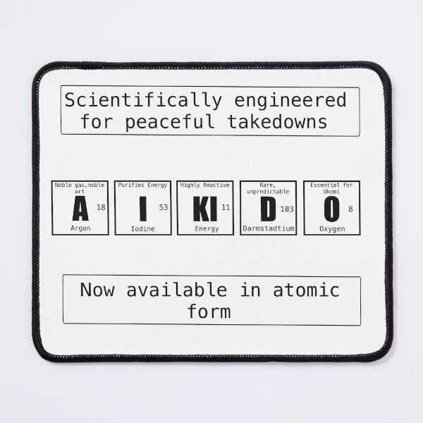 Item preview, Aikido - Table of Elements designed and sold by The Dotted Brush.