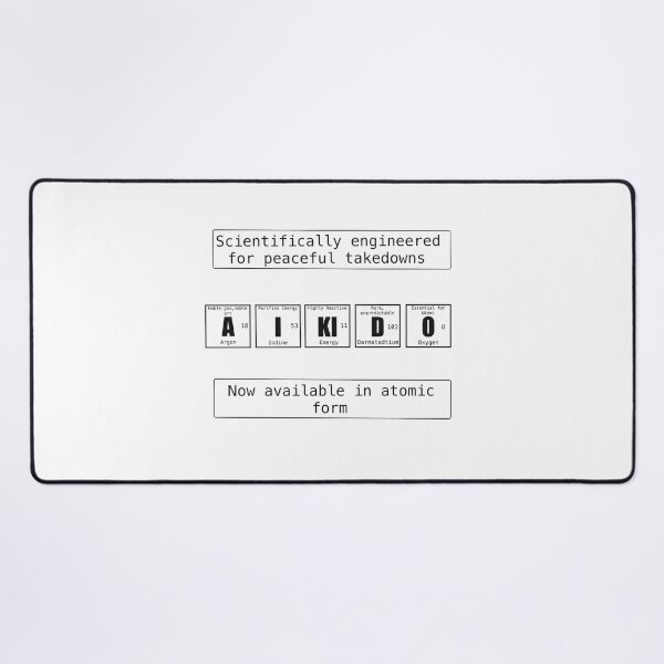Item preview, Aikido - Table of Elements designed and sold by The Dotted Brush.