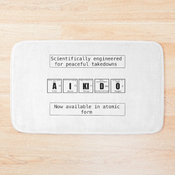 Item preview, Aikido - Table of Elements designed and sold by The Dotted Brush.