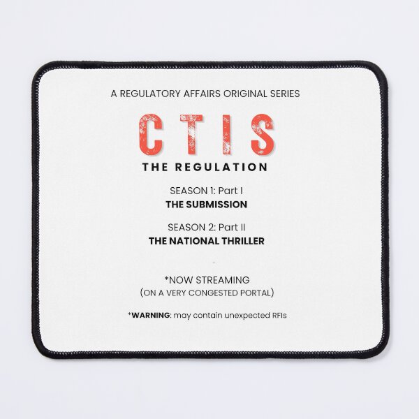 Item preview, Funny Clinical Trial Submission - CTIS Regulation Series Part 1 and 2 designed and sold by FastTrackSelect.