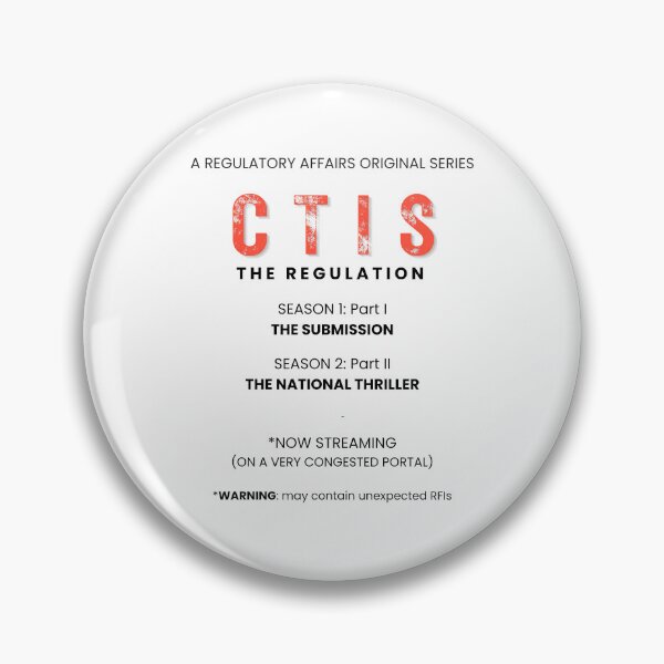 Item preview, Funny Clinical Trial Submission - CTIS Regulation Series Part 1 and 2 designed and sold by FastTrackSelect.