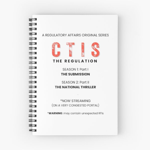 Item preview, Funny Clinical Trial Submission - CTIS Regulation Series Part 1 and 2 designed and sold by FastTrackSelect.
