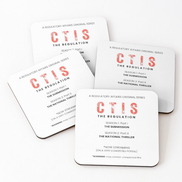 Item preview, Funny Clinical Trial Submission - CTIS Regulation Series Part 1 and 2 designed and sold by FastTrackSelect.