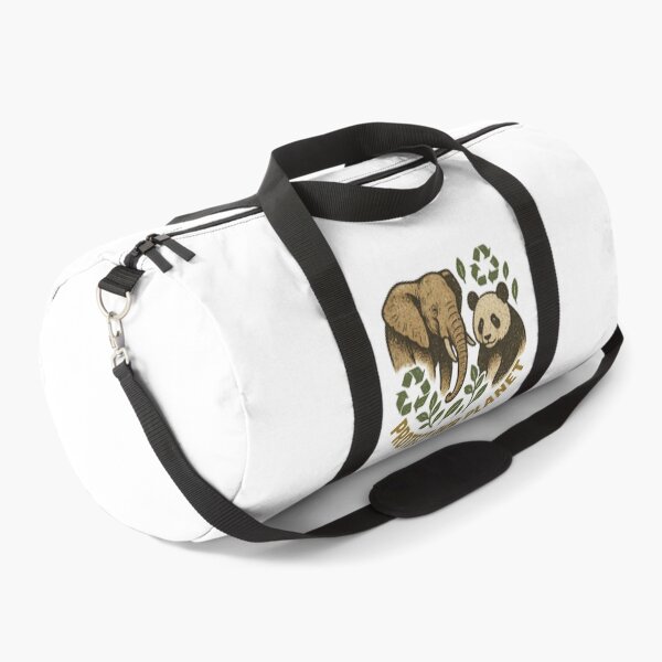 Item preview, Vintage-Inspired Animal Conservation Illustration with Eco Messages for Eco-Friendly Apparel designed and sold by DrainedUwU.