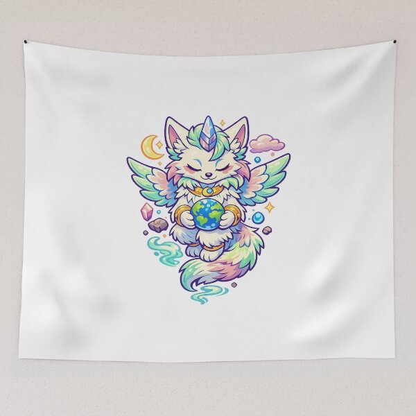 Item preview, Earth Guardian – Unique Eco Art designed and sold by LuveraxArt.