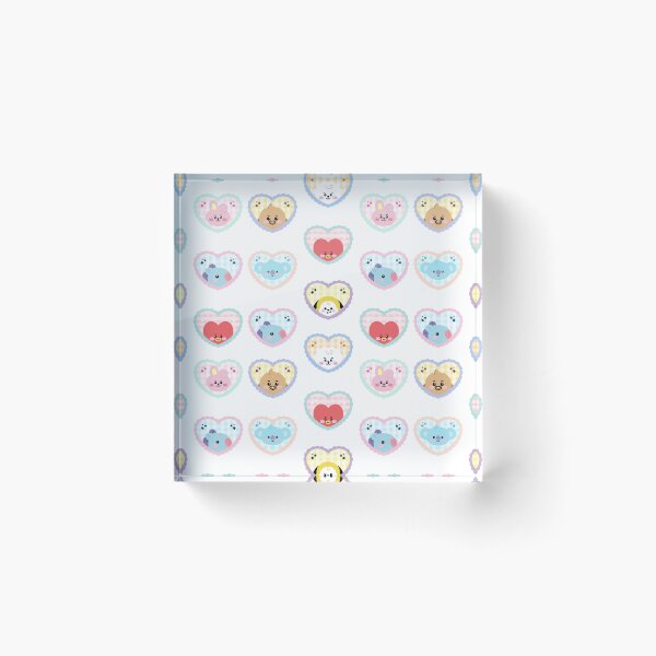 Item preview, Heart BTS characters designed and sold by Aakanksha97.