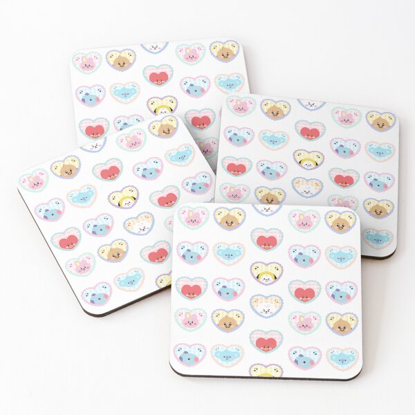 Item preview, Heart BTS characters designed and sold by Aakanksha97.