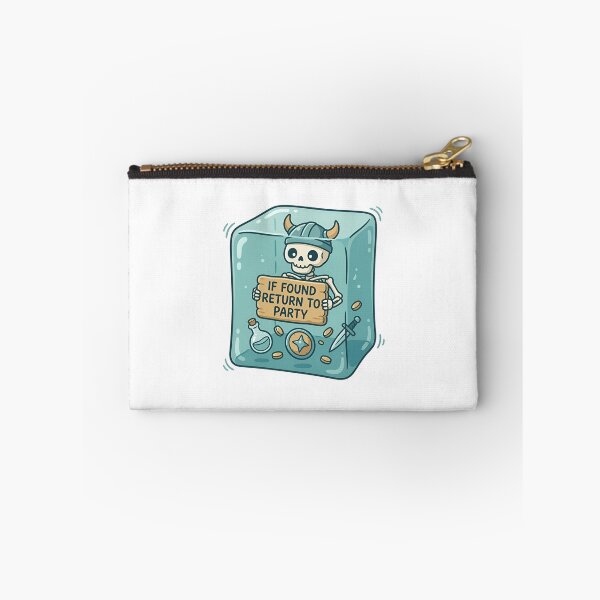 Item preview, Cute If Found Return To Party Gelatinous Cube RPG designed and sold by Fenay Designs.
