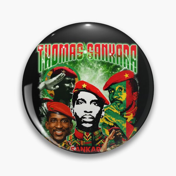 Item preview, Thomas Sankara Vintage Bootleg Rap Tee, Pan African Revolutionary, African Icon Streetwear designed and sold by Youngkev-arts.
