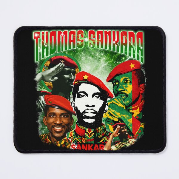 Item preview, Thomas Sankara Vintage Bootleg Rap Tee, Pan African Revolutionary, African Icon Streetwear designed and sold by Youngkev-arts.