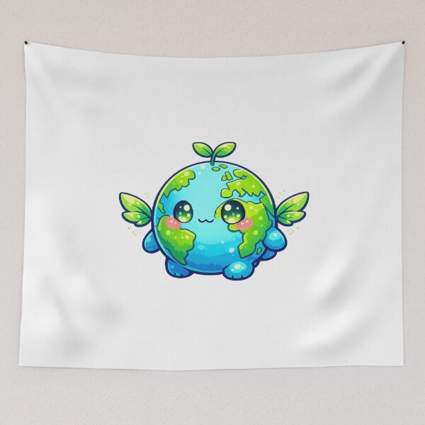 Item preview, Earth Guardian – Unique Eco Art designed and sold by LuveraxArt.