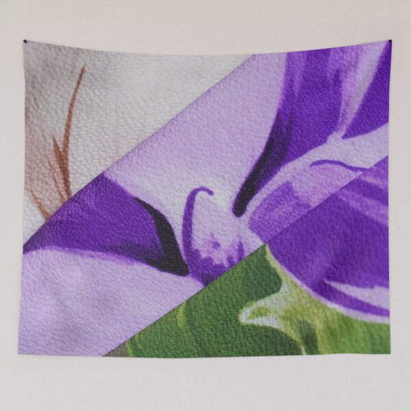Item preview, Multicolored Abstract Fabric Folds - Vibrant Textile Photography designed and sold by Winegan Designs® Photographic Art Collection.