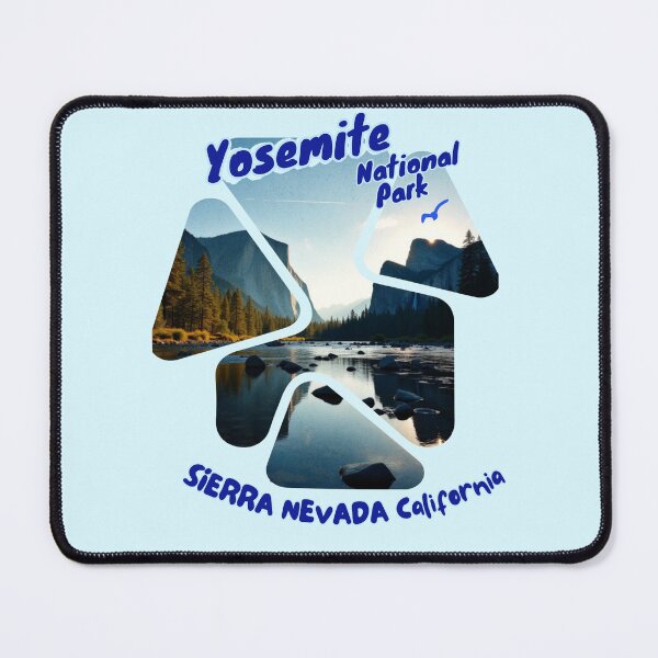 Item preview, Yosemite National Park Design - Modern Sierra Nevada - Segmented Geometric Art designed and sold by PriyaMagic.