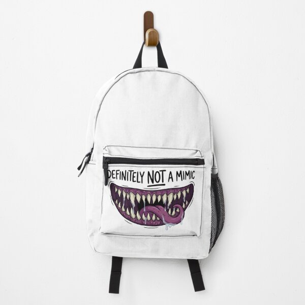 Item preview, Definitely Not A Mimic Funny Monster Mouth Drooling RPG designed and sold by Fenay Designs.