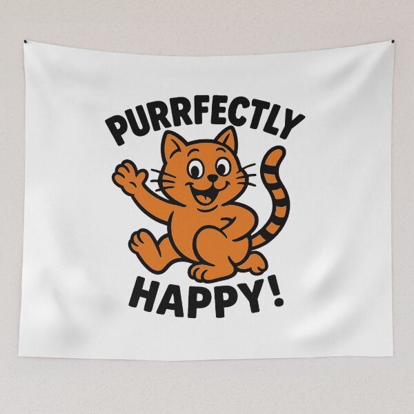 Item preview, Humorous Cat Quote T-Shirt with Bold Cartoon Orange Cat Illustration - Funny & Playful Design designed and sold by DrainedUwU.