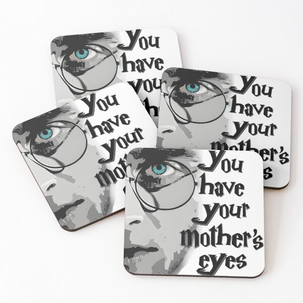 Item preview, You Have Your Mother’s Eyes – Emotional Fantasy Portrait – Minimalist Half Face Design designed and sold by inallusha.