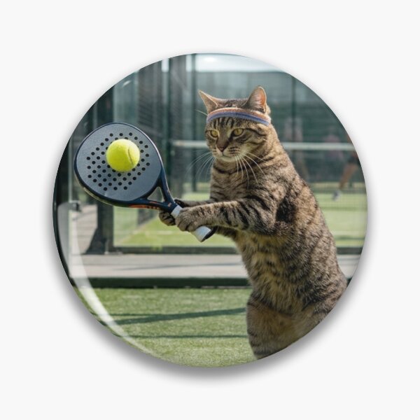Item preview, Courtside Focus: The Tabby Padel Pro designed and sold by ticzla95.