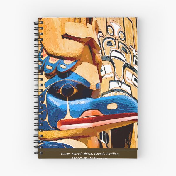 Item preview, Totem, Sacred Object,  Canada Pavilion, EPCOT, World Showcase, Walt Disney World, Florida designed and sold by AMacGPhilly.