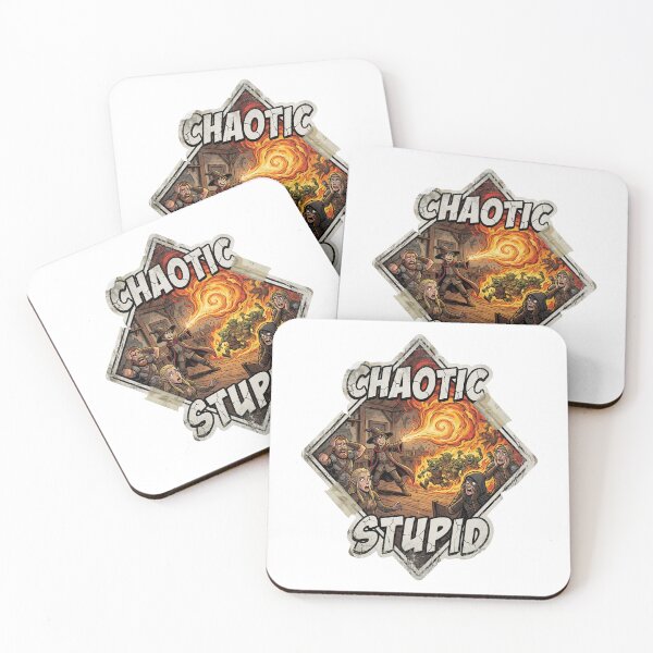 Item preview, Chaotic Stupid Fireball Tavern Disaster Colorful Art designed and sold by Fenay Designs.